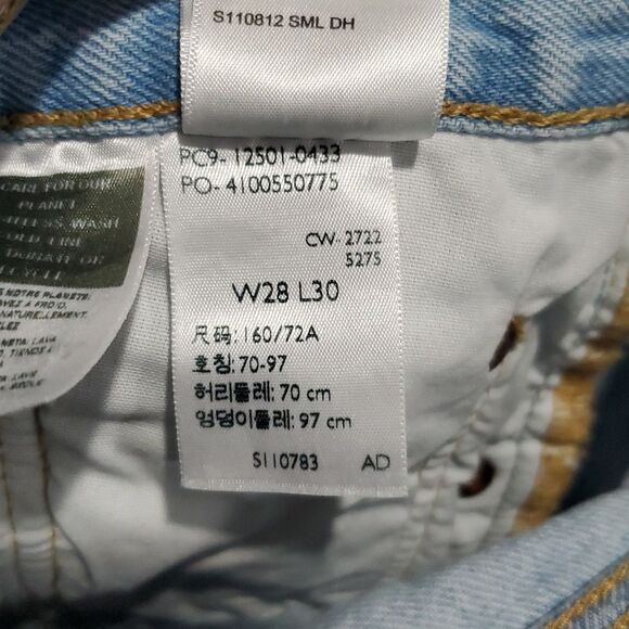 Levis 501 150s in Light Wash Size 28 - Picture 14 of 14